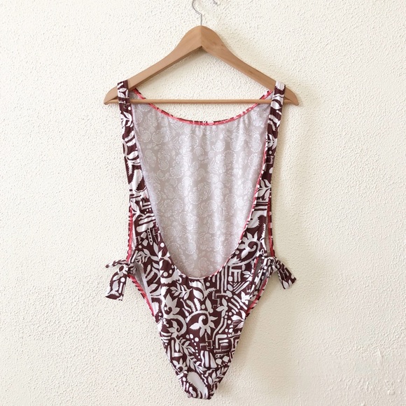 NWOT Free People free-est The Pamela One Piece Swimsuit XL - Picture 3 of 4